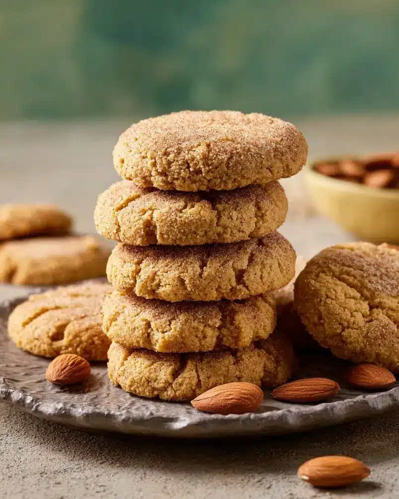 Low-Carb Almond Cinnamon Butter Cookies