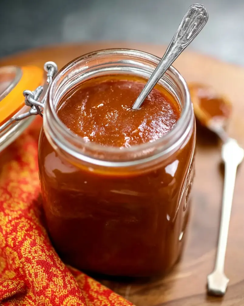 Carolina Style Low Carb Barbecue Sauce 3 Sauce cooking process